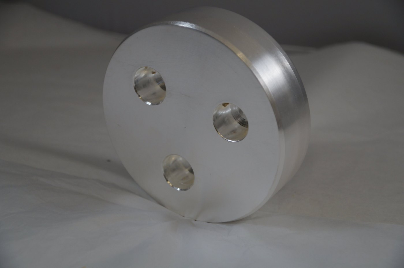 Plated component, edge and face profile