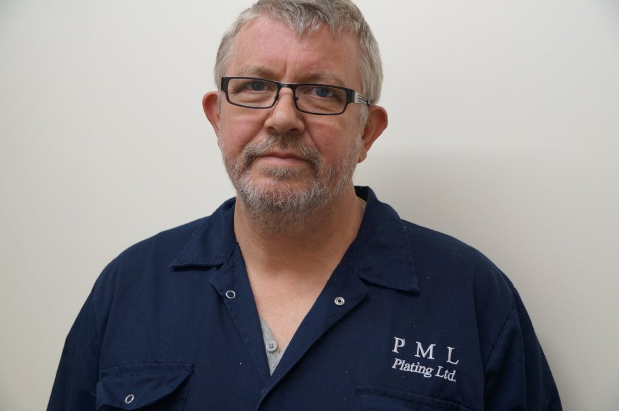 Peter Ledger, Managing Director and silver plater
