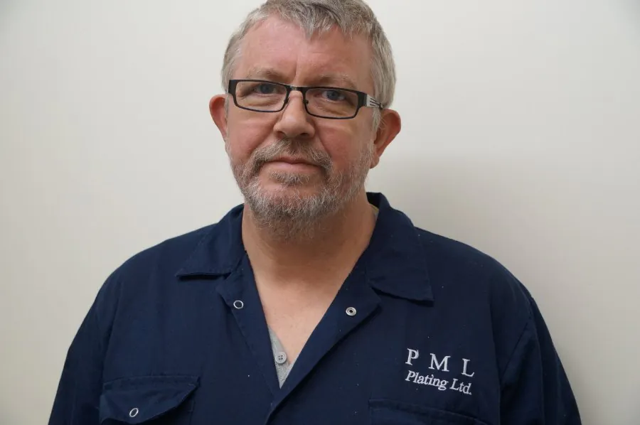 Peter Ledger, Managing Director and silver plater